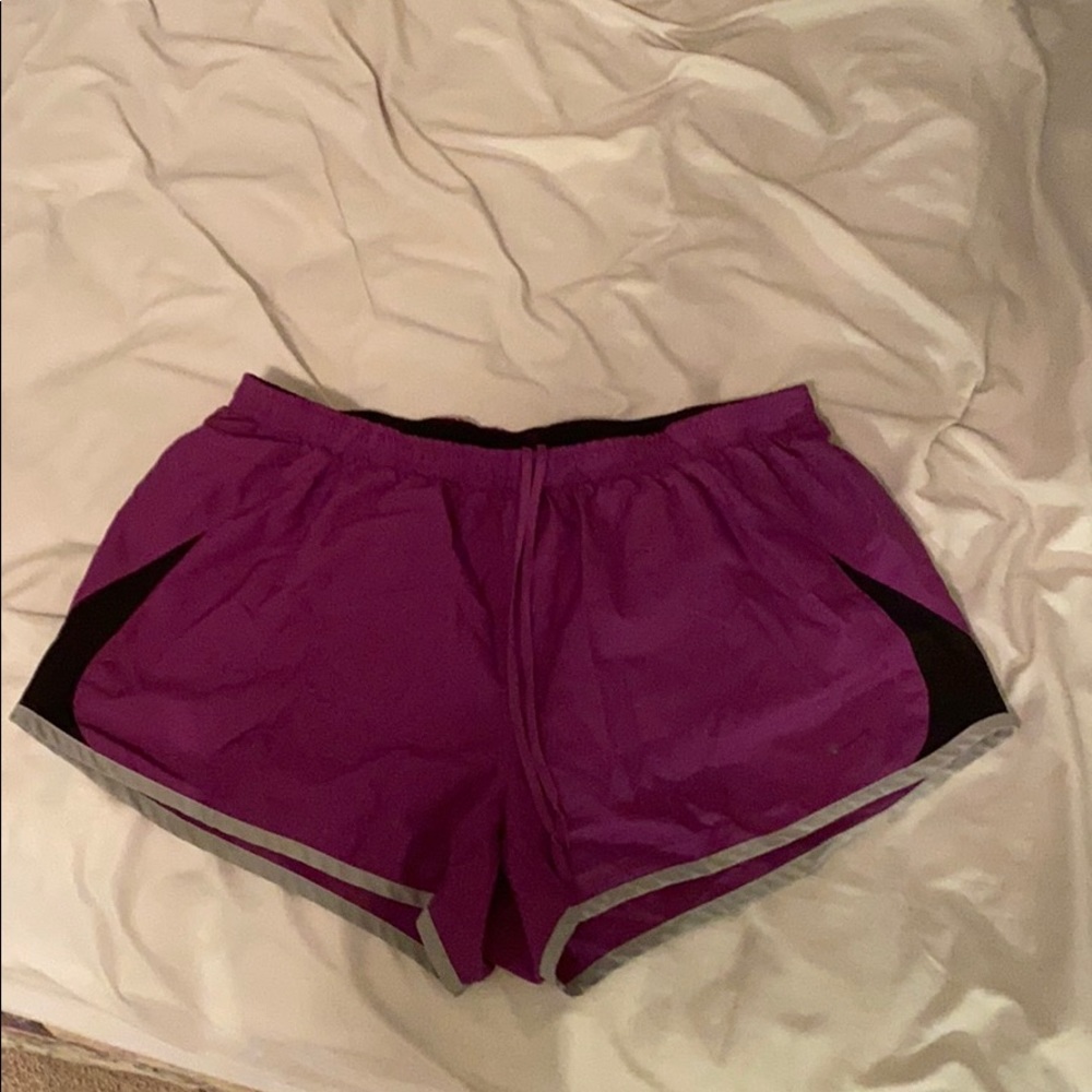 Purple Nike Running Shorts